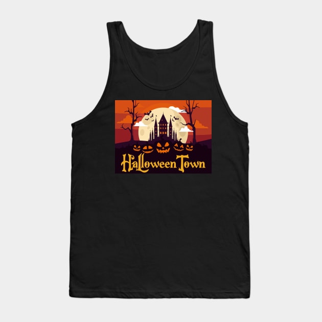 Halloweentown Tank Top by Kaine Ability